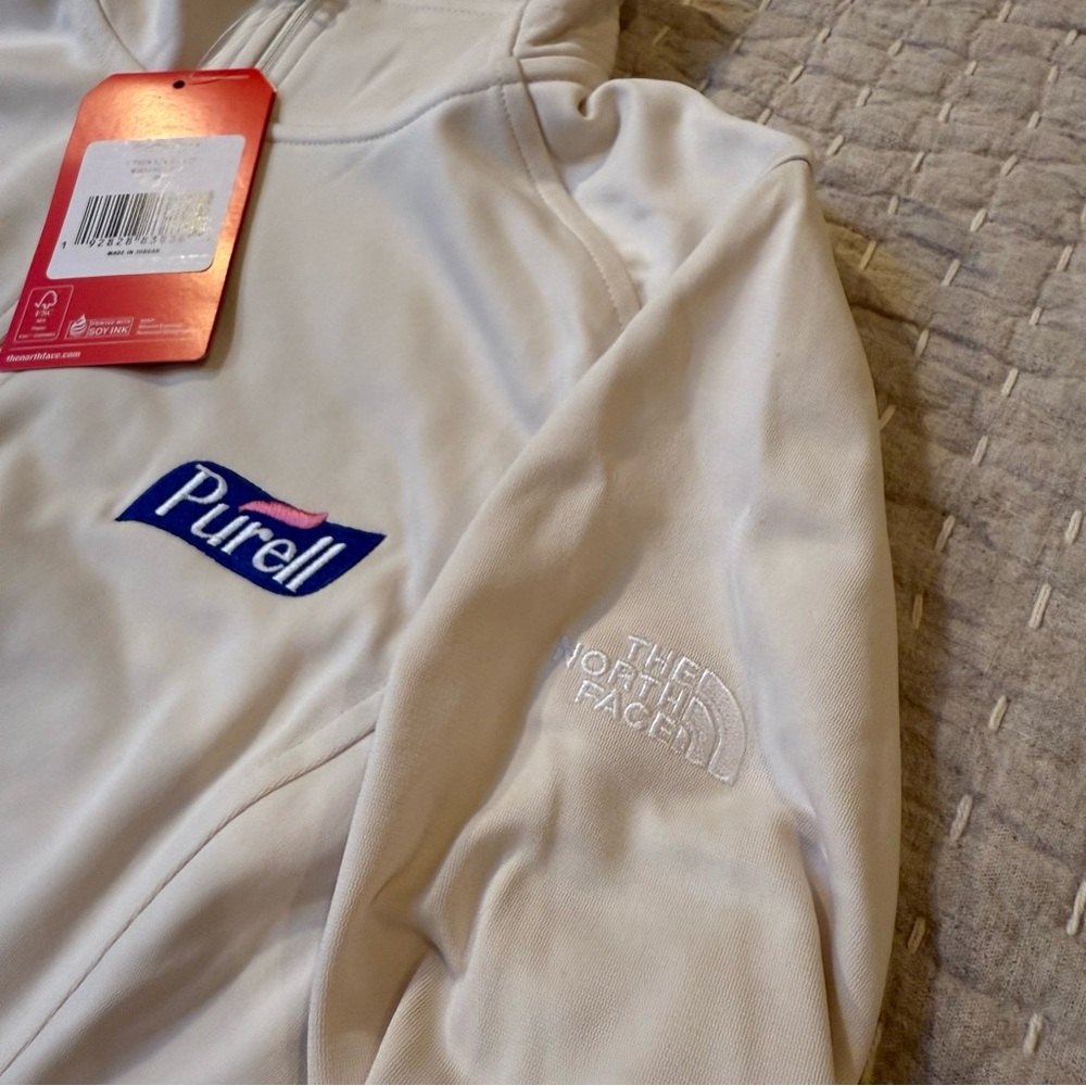 The North Face Cream Quarter-Zip